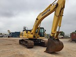 Side Front of Used Crawler Excavator for Sale